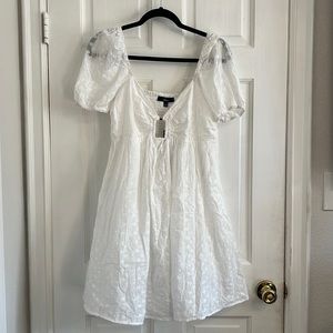 White summer dress